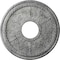 Ekena Millwork Tirana Medallion (Canopies up to 4 3/4"), 13 7/8"OD x 3 3/4"ID x 1 1/4"P, Ultra Pure White Crackle CM13TIUWC - alternate 1